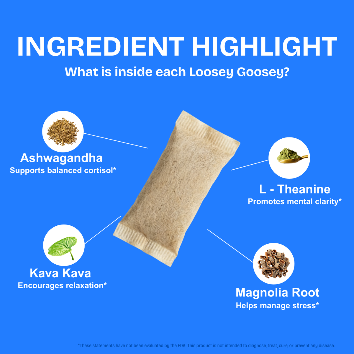 Loosey Goosey Nic-Free Wellness Pouches-3PCS
