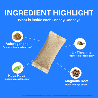 Loosey Goosey Nic-Free Wellness Pouches-3PCS